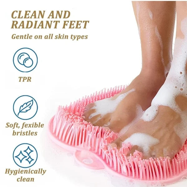 💥Hot Sale💥Shower Foot & Back Scrubber, Massage Pad