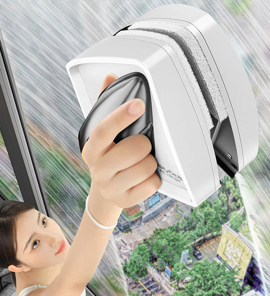 No Drop Double-Sided Magnetic Window Cleaner