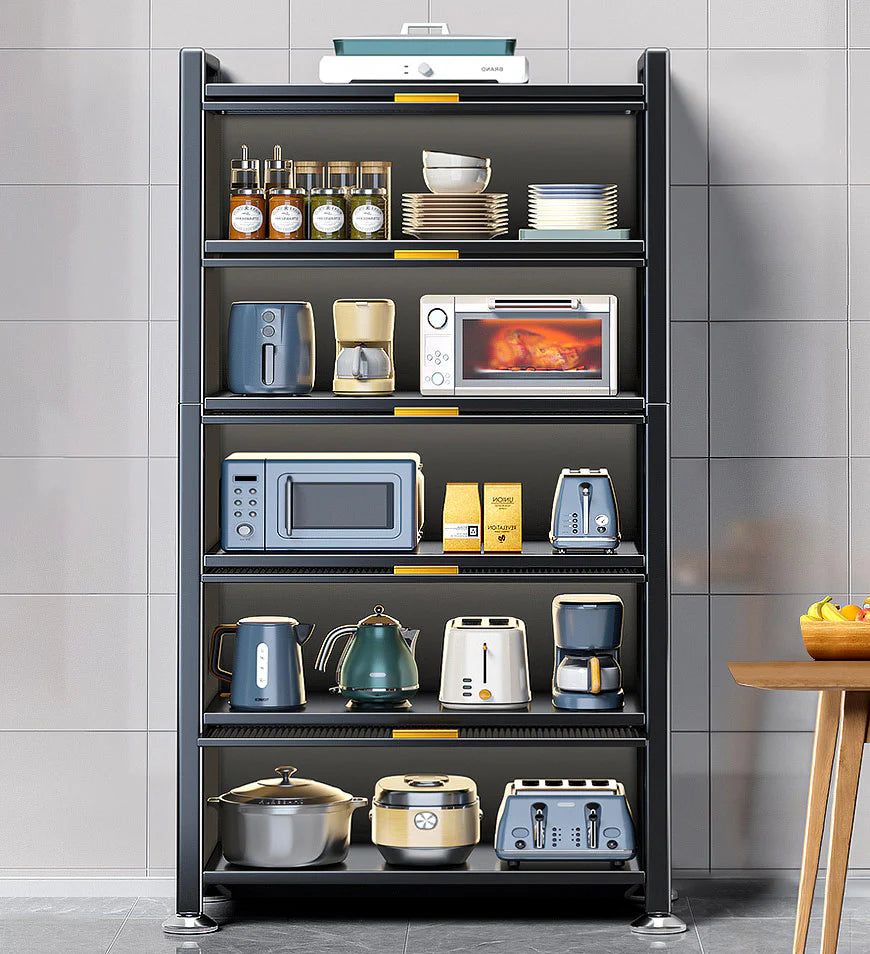 Armoire de rangement de cuisine en métal à 6 niveaux F118