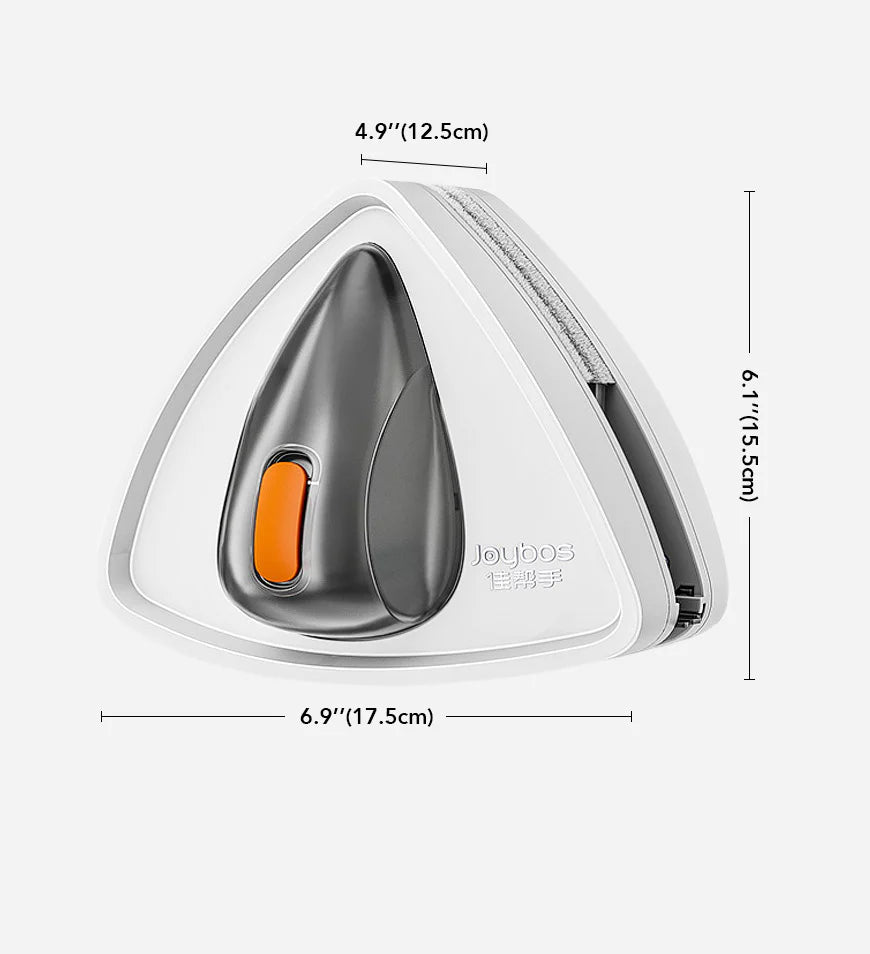 Nettoyeur de vitres magnétique double face No Drop