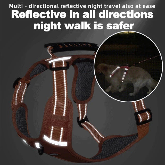 🐶Reflective No-Pull Adjustable Dog Vest Harness